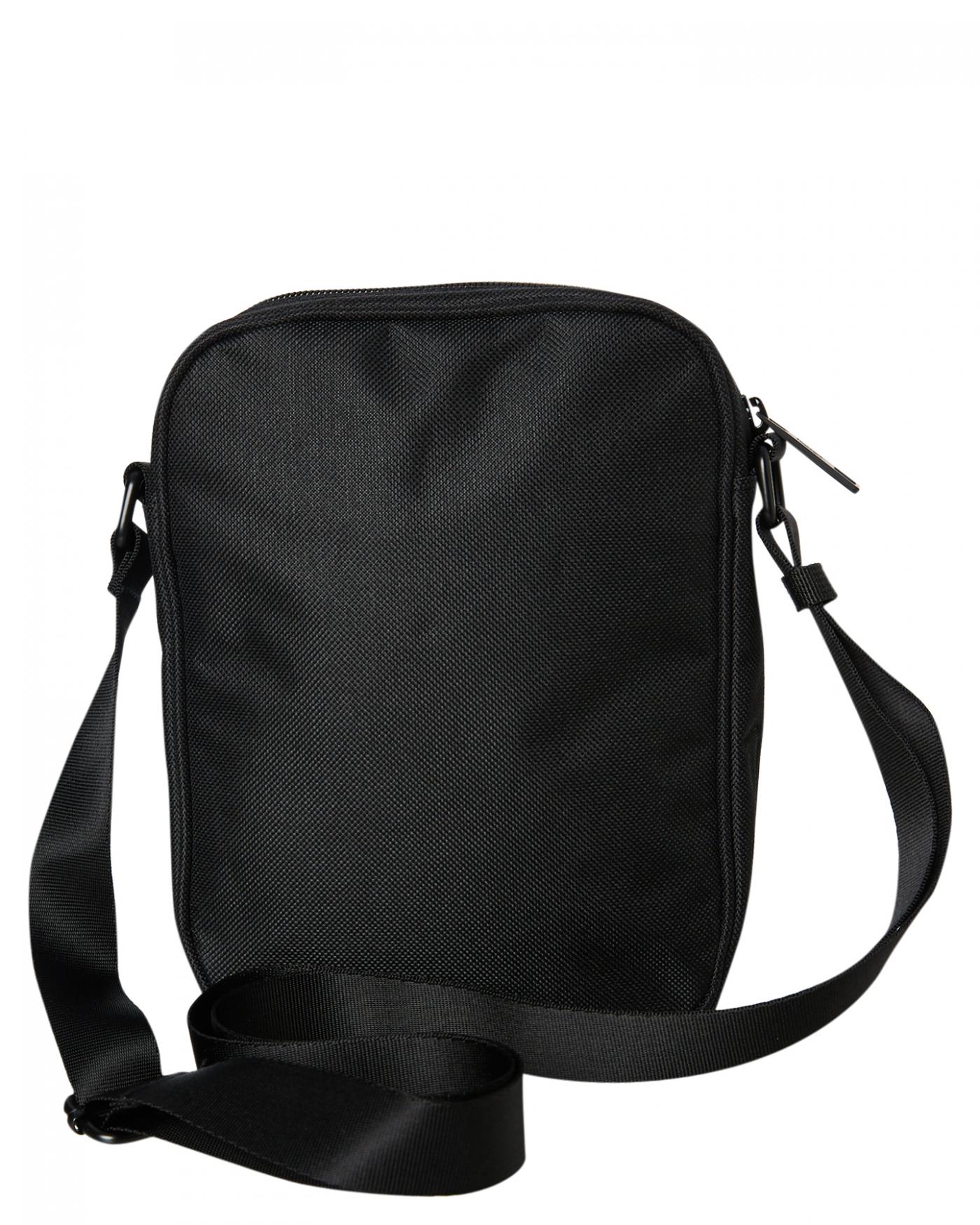 Stussy Stock Messenger Bag Black | Mens Bags & Backpacks * Shonen 